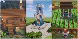 Some serious minecraft blueprints around here! 15 Minecraft Survival Friendly Builds To Try