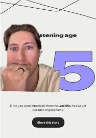 Freaking Spotify Wrapped… maybe next year #fyp #spotifywrapped #funny