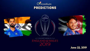India vs afghanistan, live streaming cricket: Icc World Cup 2019 Match 28 India Vs Afghanistan Match Prediction Who Will Win Today