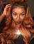 Ombre Auburn Orange Hair