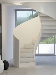 Helical Cement Spiral Staircase Concrete Line Helical Spiral Staircase Executive Interior Staircase Interior Stairs Spiral Staircase