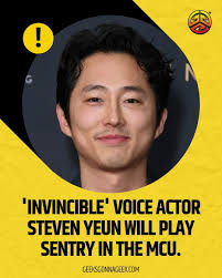 Invincible' creator Robert Kirkman confirms Steven Yeun's casting as Sentry  in Marvel's 'THUNDERBOLTS'. He said: “My good friend Steven Yeun is playing  the Sentry in a movie….he went in for a costume