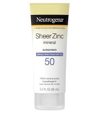 Find out if the sun bum sunscreen lotion spf 50 is good for you! Sheer Zinc Suncreen Lotion Broad Spectrum Spf 50 Neutrogena