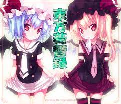 remilia scarlet and flandre scarlet (touhou) drawn by kiira | Danbooru