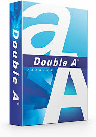 Double A Letter size paper