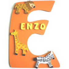 La plaque de porte personnalisée vous permet également d'amener une petite touche décorative. Plaque De Porte Chambre Enfant Personnalisee Prenom En Bois Nuage Animaux Savane Jeux Et Jouets Fitelegance Produits Handmade