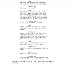 Writing out conversations between two or more people is a skill that needs to be practiced and refined. Script Dialogue Should Be More Than Just Talking