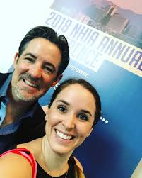 One year since NHIA conference! This father daughter duo is still working  to bring amazing clinical services to all our patients at Aspen Infusion!