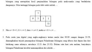Kumpulan soal olimpiade matematika gor rumah belajar alpha beta. Soal Olimpiade Matematika Sd Tahun 2010 Soalujian Net