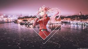 Darling in the franxx wallpapers zero two : Anime Anime Girls Picture In Picture Darling In The Franxx Zero Two Darling In The Franxx 4k W In 2021 Darling In The Franxx Anime Wallpaper Cute Anime Wallpaper