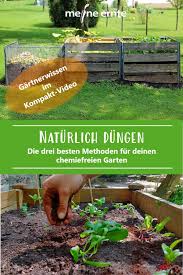 Naturlich Dungen Garten Gemuse Anbauen Gartentipps