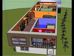 Sketchup تصميم رائع لمنزل على برنامج سكتش أب المصمم محمد البشير Youtube