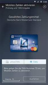 Online statements for deutsche bank mastercard started by melia, 3 feb 2008. Mobiles Zahlen Mit Android Deutsche Bank