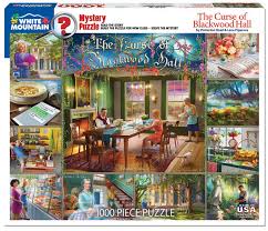 You will find no shards left behind here. Curse Of Blackwood Hall Solve The Mystery 1000 Piece Jigsaw Puzzle White Mountain Puzzles