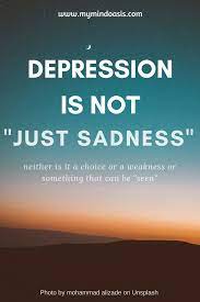 The symptoms persist for weeks or months and are bad enough to interfere with your work, social life and family life. All About Depression My Mind Oasis