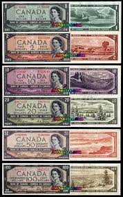 During trading on september 20, 2007, it met the u.s. Canadian Bank Notes From 1954 Canadian Money Banknotes Money Bank Notes