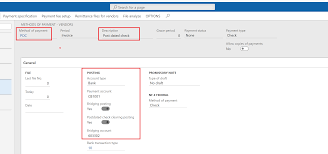 To date (a check, invoice, letter, document) with a date later than the actual date. D365 Finance And Operations Post Dated Checks Pdc Microsoft Dynamics Ax Community