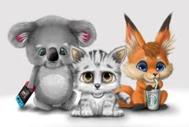 Robin gan is a graphic designer and an excellent hyper realistic artist. Draw Cute Animal With Realistic Style Drawing By Uqierese Fiverr