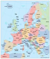 Europe topographic map, elevation, relief. European Countries Vector Maps In Illustrator And Powerpoint