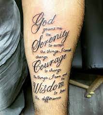 Check spelling or type a new query. Top 30 Serenity Prayer Tattoos Top Serenity Prayer Tattoo Designs Idea