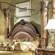 Michael Amini Monte Carlo Ii Canopy Customizable Bedroom Set Reviews Wayfair Bedroom Set Designs Living Room Design Colour Luxury Bedroom Furniture
