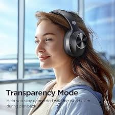 Amazon.com: Upgrade Pro‑level Hybrid Active Noise Cancelling Headphones  with HD Sound, Wireless Bluetooth Headphones Over The Ear Unequaled  Comfort, ...