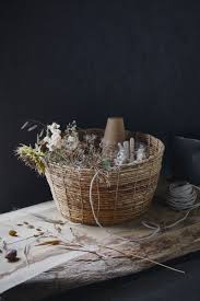 Skandinavischer Korb Aus Bananenstaudenfaser Von Hand Geflochten 50 Cm Ikea Korb Rattankorb