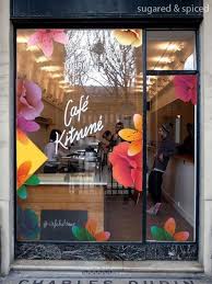 Summer Autumn Flowers Decals For Decor Window Display Etsy In 2020 Window Display Design Summer Window Display Window Display Retail