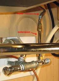 Over time, the hose that connects the water supply to the faucet in your kitchen may leak or wear out, and if this happens, you'll need to replace it. Faucet Hose Extension Chicago Terry Love Plumbing Advice Remodel Diy Professional Forum