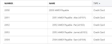 After a credit card credit has been entered, it should appear in the credit card register. How To Handle An Amex Account With Multiple Credit Cards In Quickbooks Online Wffa Cpas