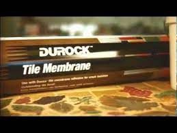 Maybe you would like to learn more about one of these? The Art Of Tile The Durock Tile Membrane Story And Installation 1 Youtube