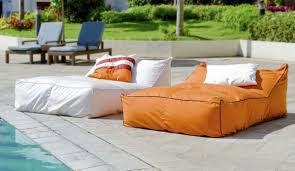 Secret Blend Outdoor Bean Bag Double Lounger Outdoor Bean Bag Lounge Chair Outdoor Outdoor Bean Bag Chair