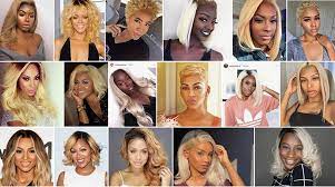 Most hair color brands offer jet black and off black tones. How Would You Look With Blonde Hair 10 Black Women Rock The Look Atlantafi Com