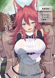 shun soku, firo (shun soku), original, shiboritoranaide onna shounin-san,  absurdres, highres, animal ears, breasts, large breasts, ribbed sweater,  sweater - Image View - | Gelbooru - Free Anime and Hentai Gallery