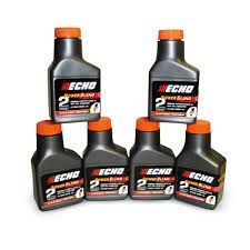Echo 2 Stroke Power Blend Oil 6 Pack 1 Gallon Mix 6450001 Mower Source