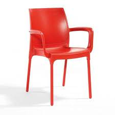 kirmizi kollu plastik sandalye sandalye kirmizi tirlar
