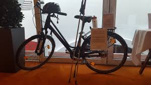Bike And Trekking Equipment Is Ready For Passengers Aboard A Rosa River Cruise Ships Trekking Equipment Bike Stationary Bike