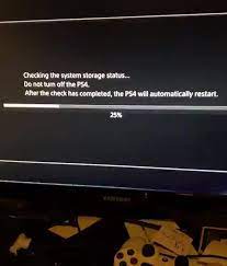 Checking The System Storage Status Do Not Turn Off The After The Check Has Completed The Will Automatically Restart 25