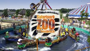 Smuggler's galleon (a swinging ride) reached heights. Zoo Safaripark Stukenbrock Halloween Event 2014 Vorgestellt
