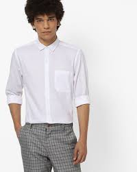 Slim Fit Shirt With Patch Pocket