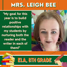 💚 MEET THE CANES CREW!! 🧡 Next, meet our four amazing English Language  Arts teachers from our 8th grade side!! Mrs. Miller-Waites, Ms. Guillot,  Ms. Greer, and Mrs. Bee! 📚🖊️📔