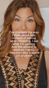 We spend so much time fearing the number, but what if we flipped the  script? What if age wasn’t about loss, but gain? Because with every year,  we’re not fading—we’re flourishing.