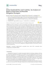 Check spelling or type a new query. Pdf Urban Sustainability And Livability An Analysis Of Doha S Urban Form And Possible Mitigation Strategies