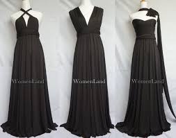 Womenland Elegant Party Wear Full Length Black Infinity Etsy Infinity Dress Bridesmaid Dresses Plus Size Evening Dresses For Weddings