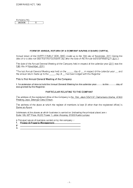 The annualized return is the geometric average of annual returns of each year over the investment period. Https Www Nbc Com My Files Annual Return Sample Pdf