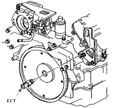where is the coolant sensor located on the 1997 cadillac deville do you have a schmatic i could print 1997 cadillac deville