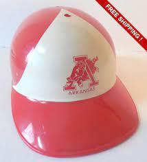 Rare Vintage University Of Arkansas Razorbacks Plastic Etsy University Of Arkansas Plastic Baseball Arkansas Razorbacks