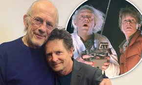 Whatever you do nas, don't go to 2020! Back To The Future Stars Michael J Fox And Christopher Lloyd Reunite For A Charity Poker Tournament Daily Mail Online