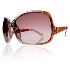 Lovette Melon Twist Brown Gradient Sunglasses By Electric Visual