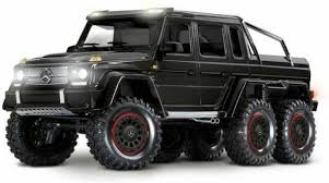 Traxxas 1 10 Rc Robot Mercedes Benz G63 Amg 6x6 Rtr Noir Achetez Sur Ebay